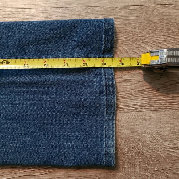 Kut from the Kloth Jeans Size 4 Slim Bootcut Button Flap Stretch Denim Western - Picture 11 of 13